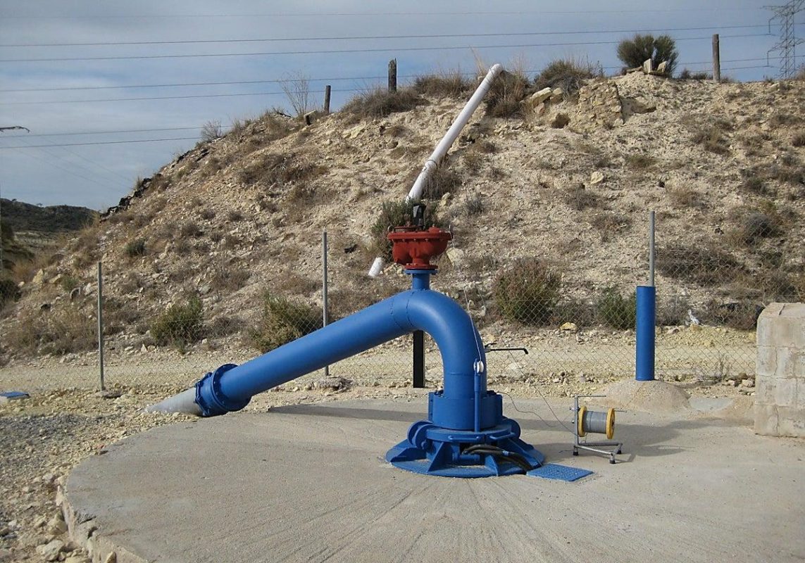 Desistimiento del solicitante de una concesión de aguas subterráneas para abastecimiento